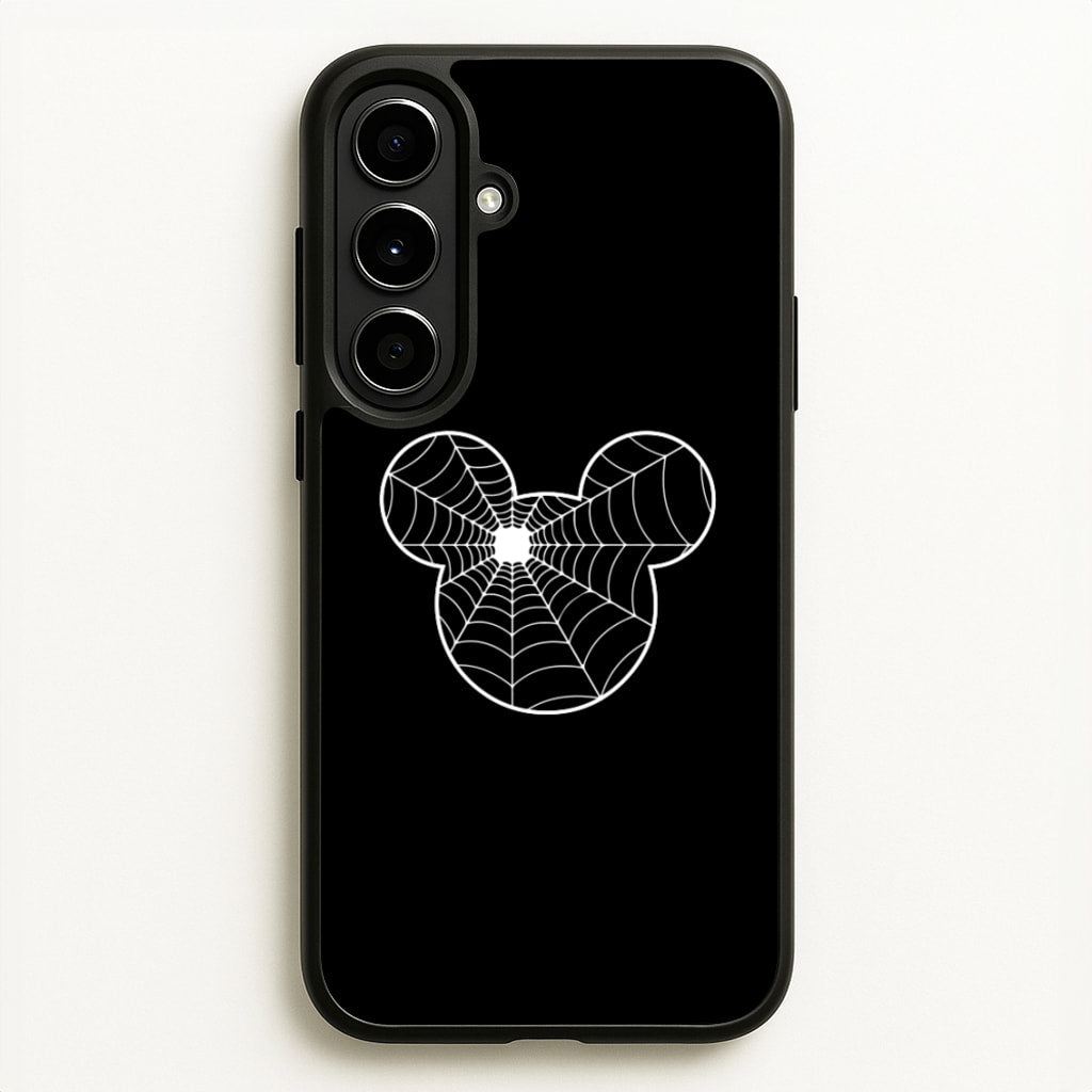 Fairytale Mouse Spider Web - Halloween - Halloween Phone Case for Galaxy A56