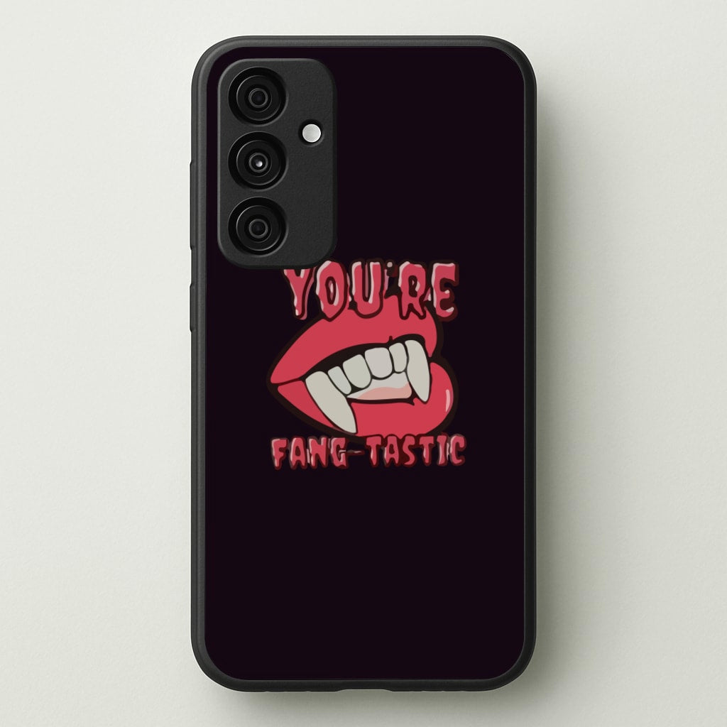 You're Fang-Tastic - Halloween - Halloween Phone Case for Galaxy A35
