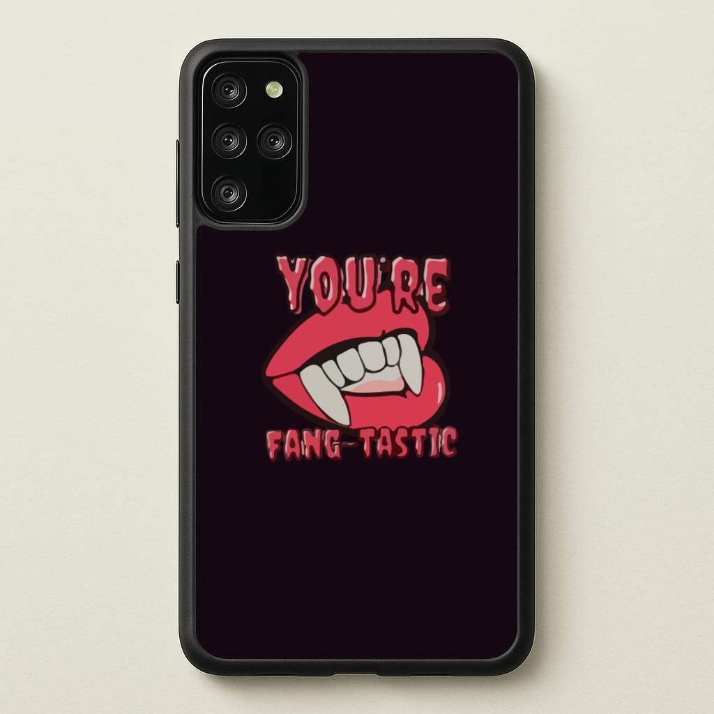 You're Fang-Tastic - Halloween - Halloween Phone Case for Galaxy S20 Plus