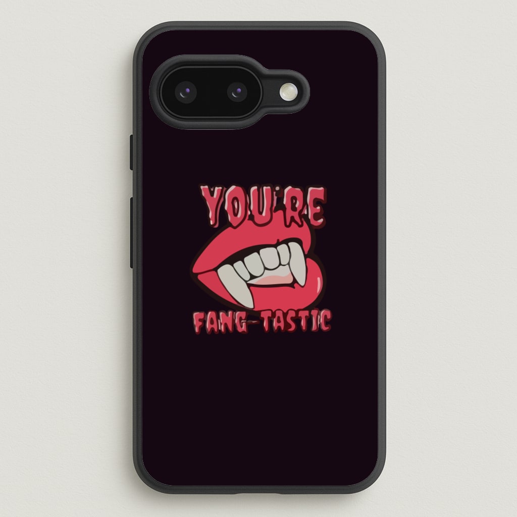 You're Fang-Tastic - Halloween - Halloween Phone Case for Google Pixel 9a