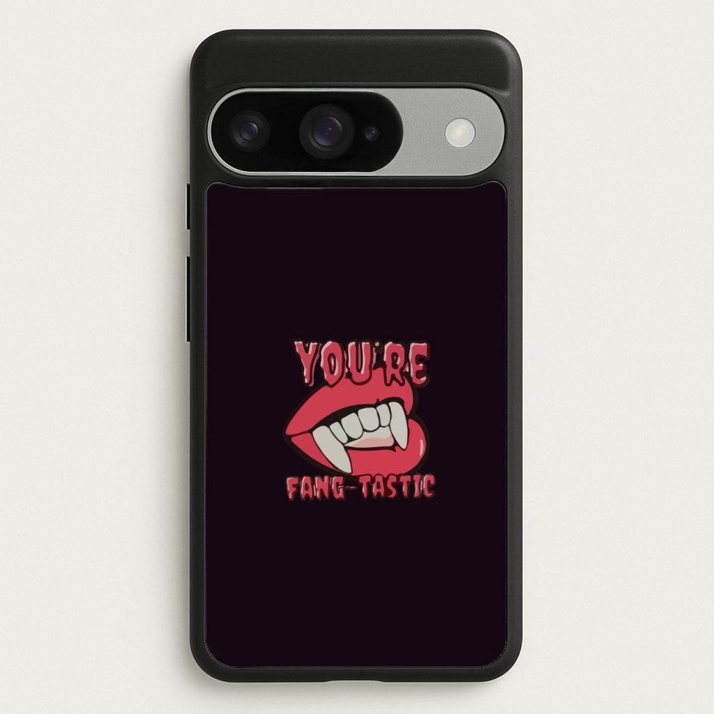 You're Fang-Tastic - Halloween Phone Case for Google Pixel 10 / 10 Pro