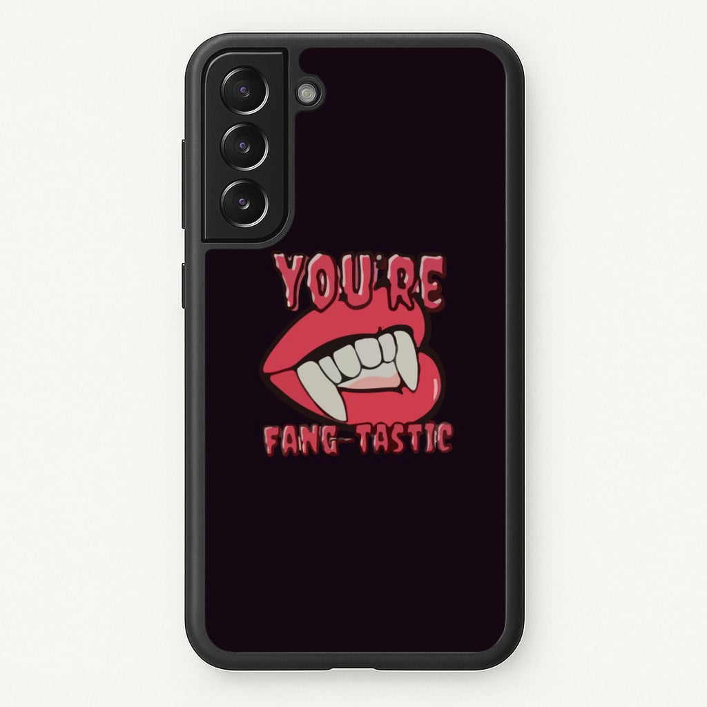 You're Fang-Tastic - Halloween - Halloween Phone Case for Galaxy S21FE