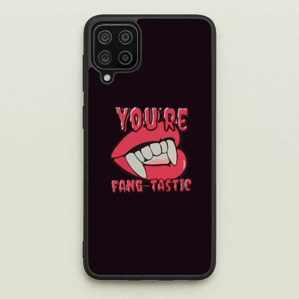 You're Fang-Tastic - Halloween - Halloween Phone Case for Galaxy A12
