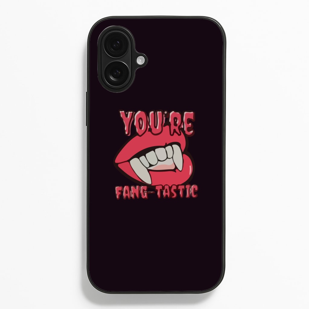 You're Fang-Tastic - Halloween - Halloween Phone Case for iPhone 16 Plus
