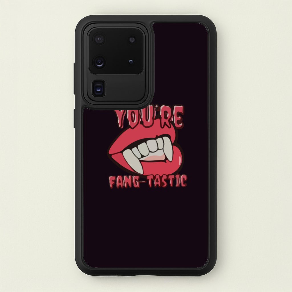 You're Fang-Tastic - Halloween - Halloween Phone Case for Galaxy S20 Ultra