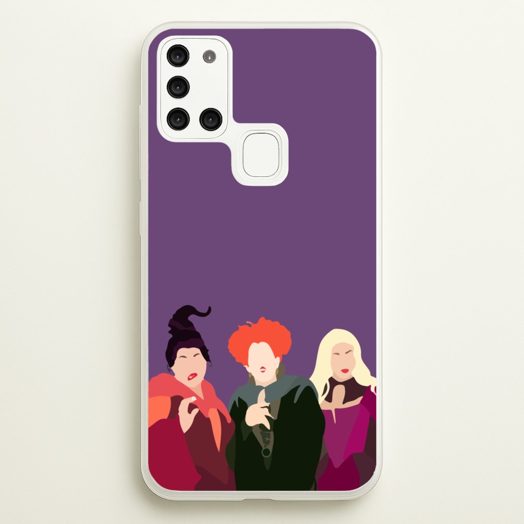 Hocus Halloween Witches - Halloween - Halloween Phone Case for Galaxy A21s