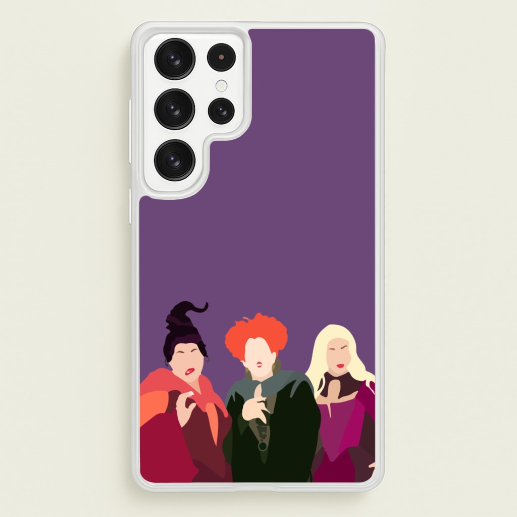 Hocus Halloween Witches - Halloween - Halloween Phone Case for Galaxy S22 Ultra