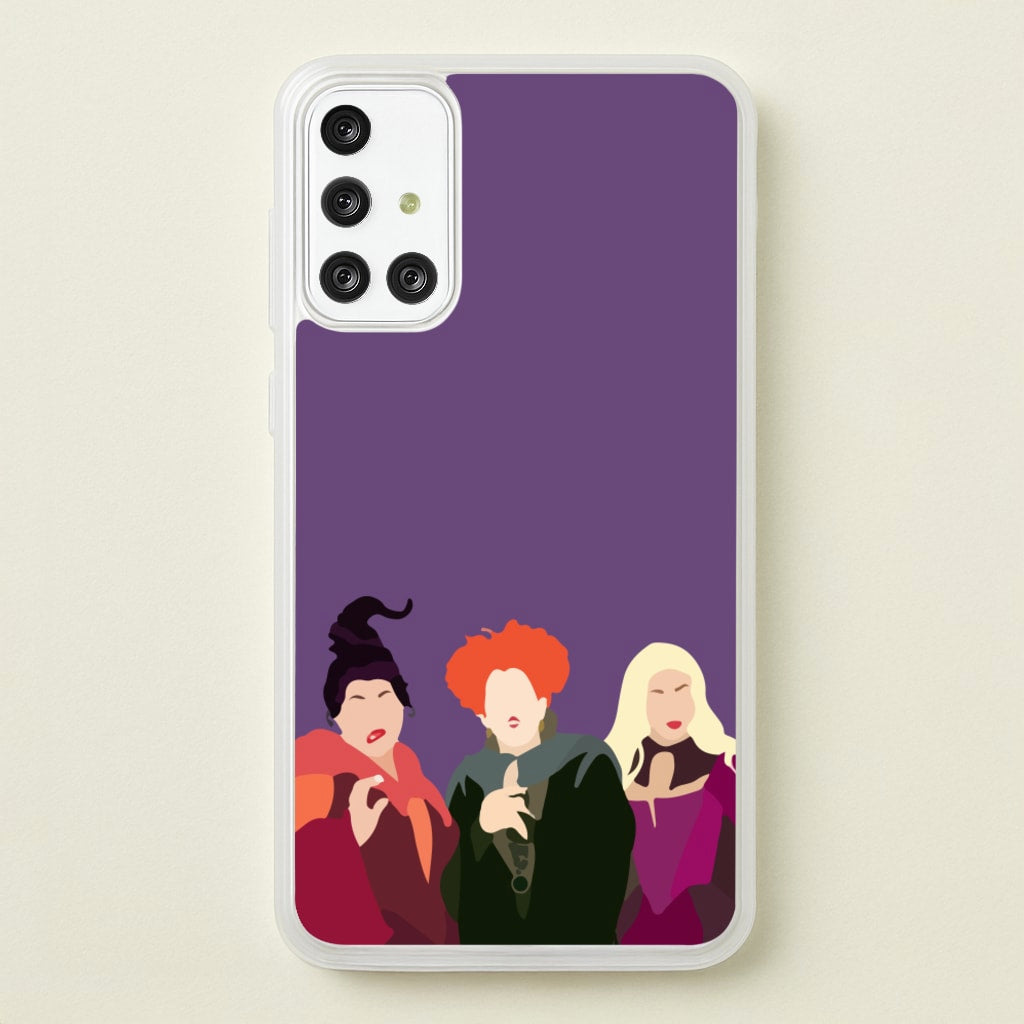 Hocus Halloween Witches - Halloween - Halloween Phone Case for Galaxy A71