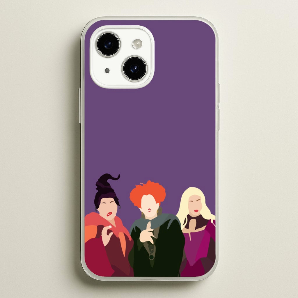 Hocus Halloween Witches - Halloween - Halloween Phone Case for iPhone 14