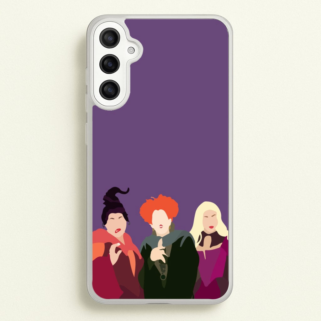 Hocus Halloween Witches - Halloween - Halloween Phone Case for Galaxy A34