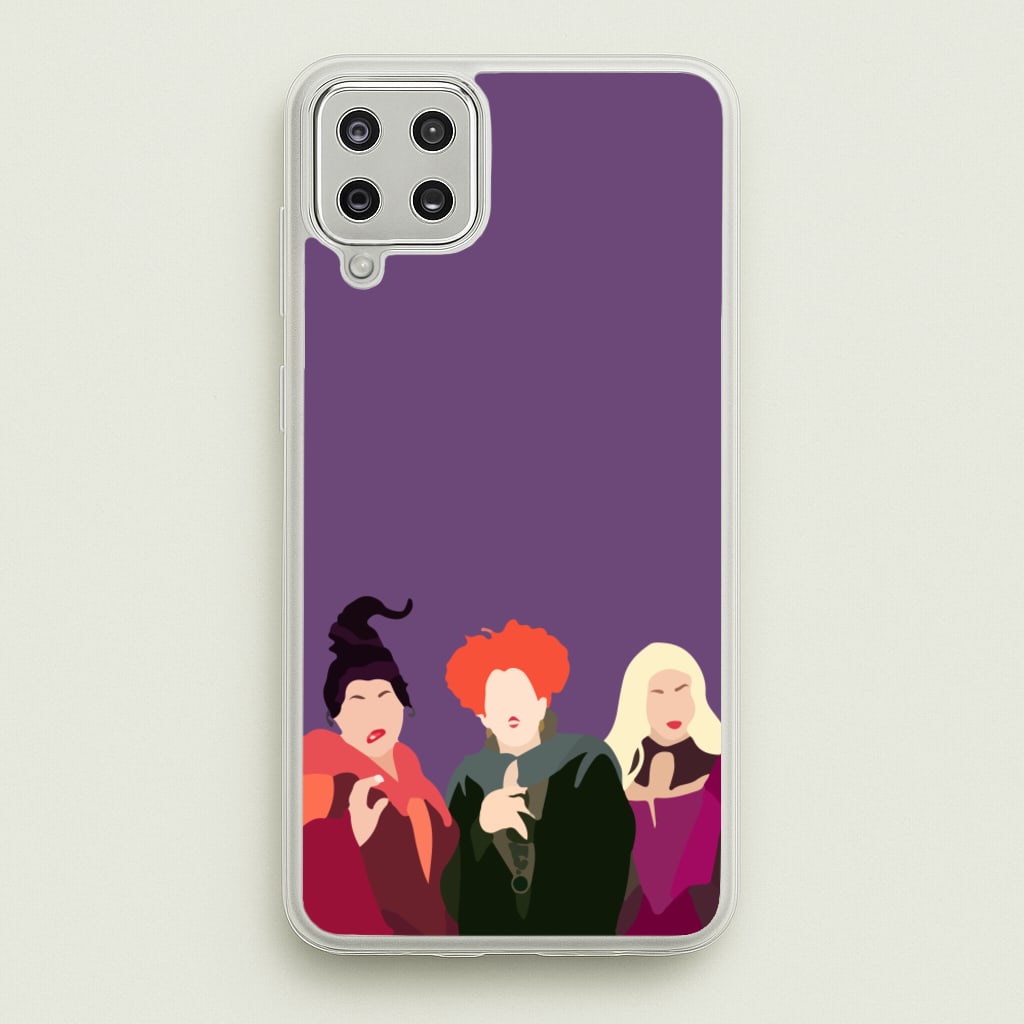 Hocus Halloween Witches - Halloween - Halloween Phone Case for Galaxy A12