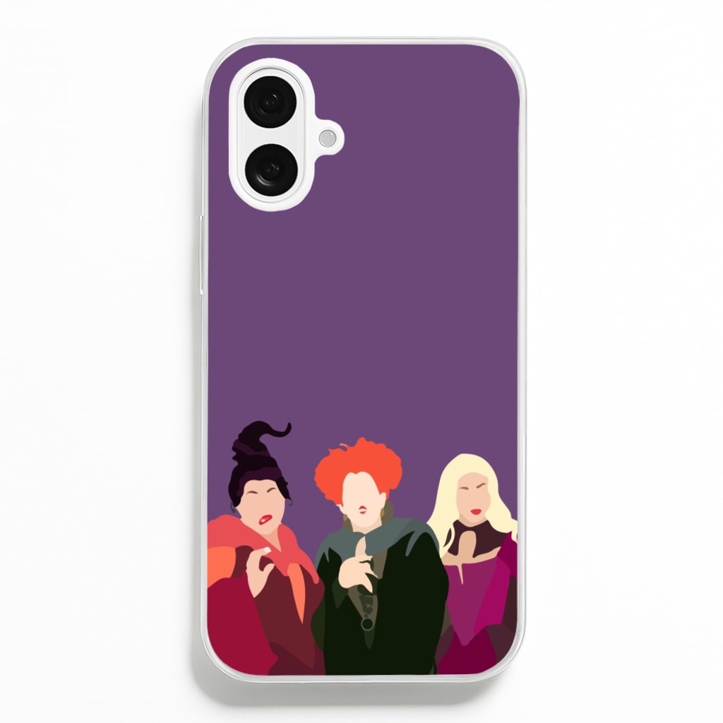 Hocus Halloween Witches - Halloween - Halloween Phone Case for iPhone 16 Plus