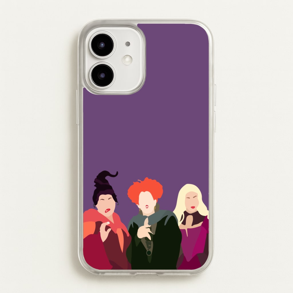 Hocus Halloween Witches - Halloween - Halloween Phone Case for iPhone 12 / 12 Pro