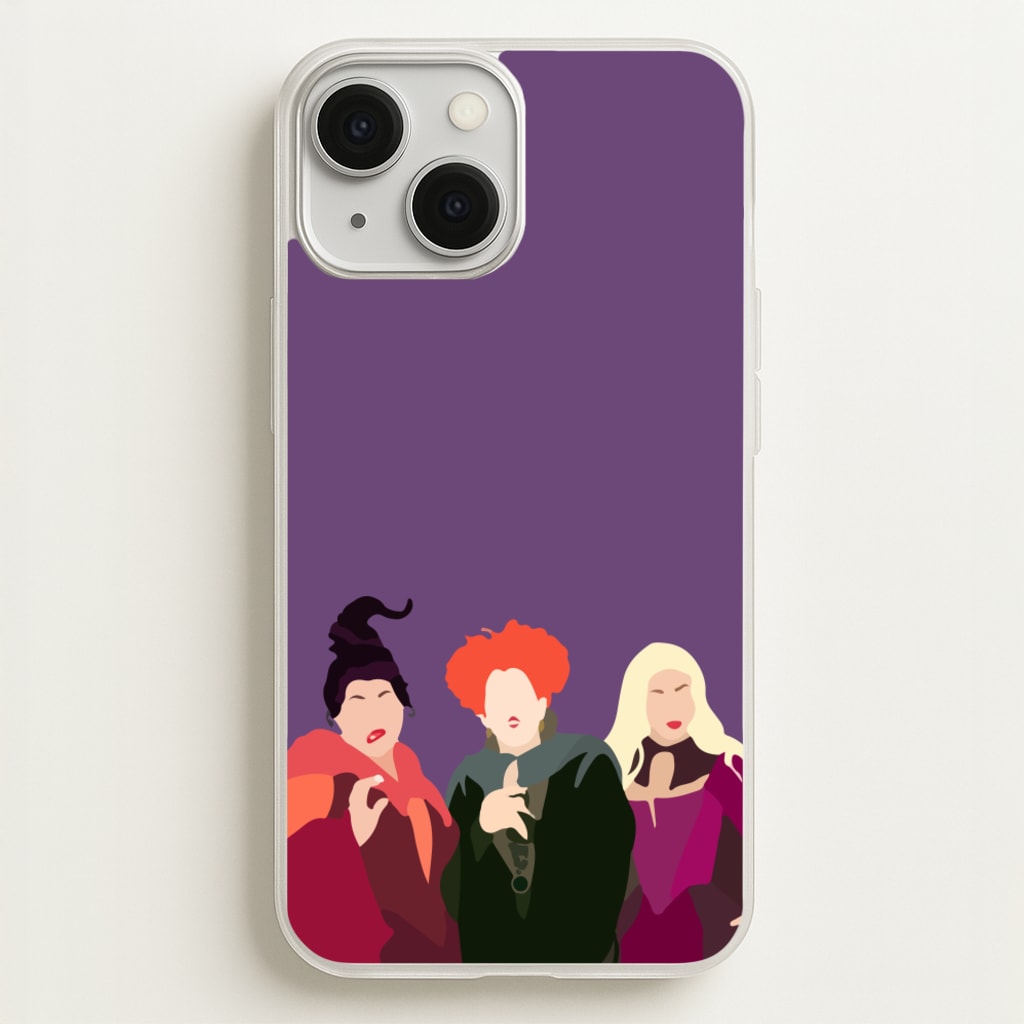 Hocus Halloween Witches - Halloween - Halloween Phone Case for iPhone 13 Mini