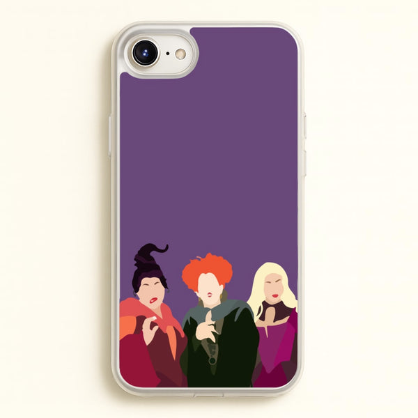 Hocus Halloween Witches - Halloween - Halloween Phone Case for iPhone 6 Plus / 7 Plus / 8 Plus