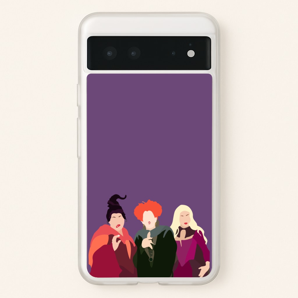 Hocus Halloween Witches - Halloween - Halloween Phone Case for Google Pixel 6