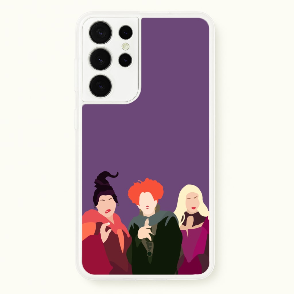 Hocus Halloween Witches - Halloween - Halloween Phone Case for Galaxy S21 Ultra