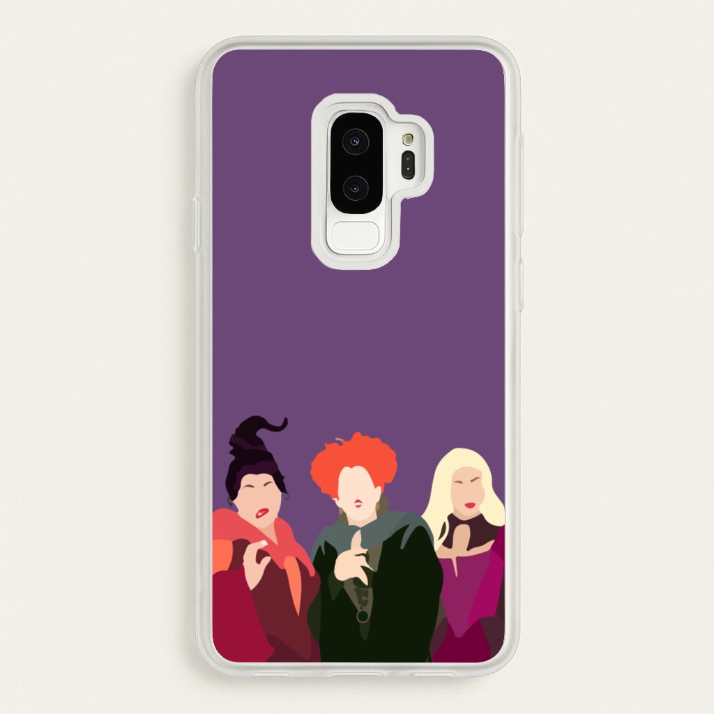 Hocus Halloween Witches - Halloween - Halloween Phone Case for Galaxy S9 Plus