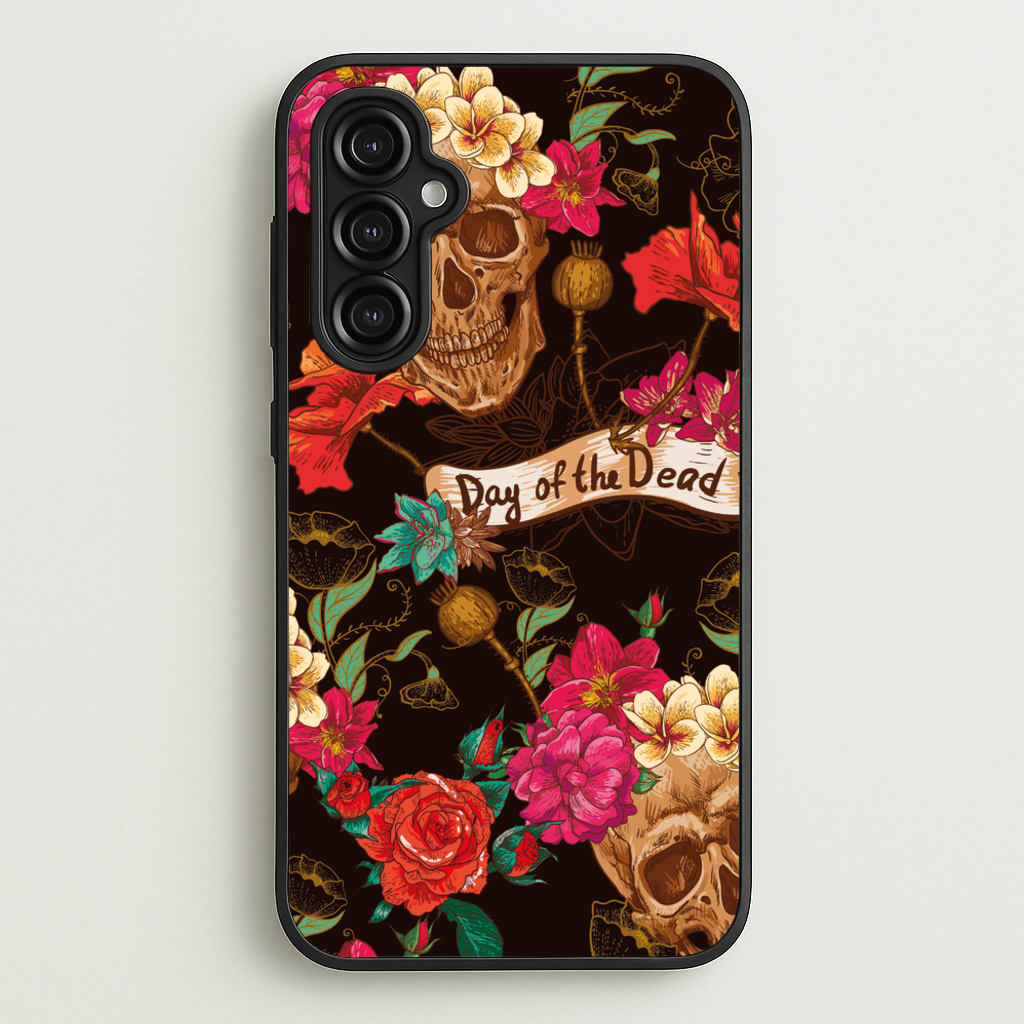 Day Of The Dead - Halloween - Halloween Phone Case for Galaxy A14