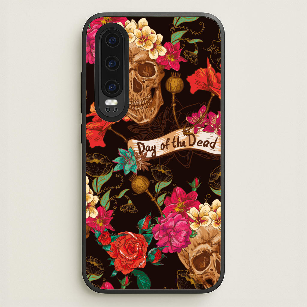 Day Of The Dead - Halloween - Halloween Phone Case for Huawei P30