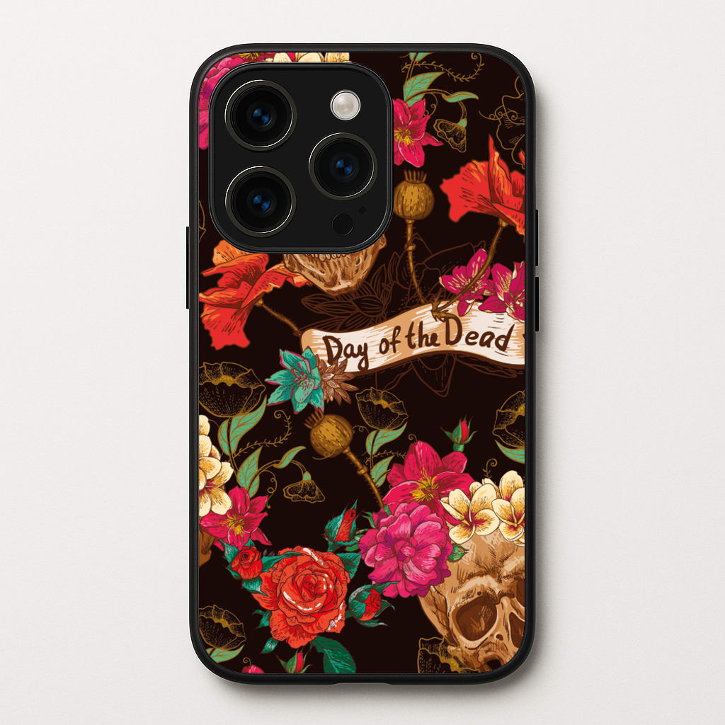 Day Of The Dead - Halloween - Halloween Phone Case for iPhone 15 Pro Max