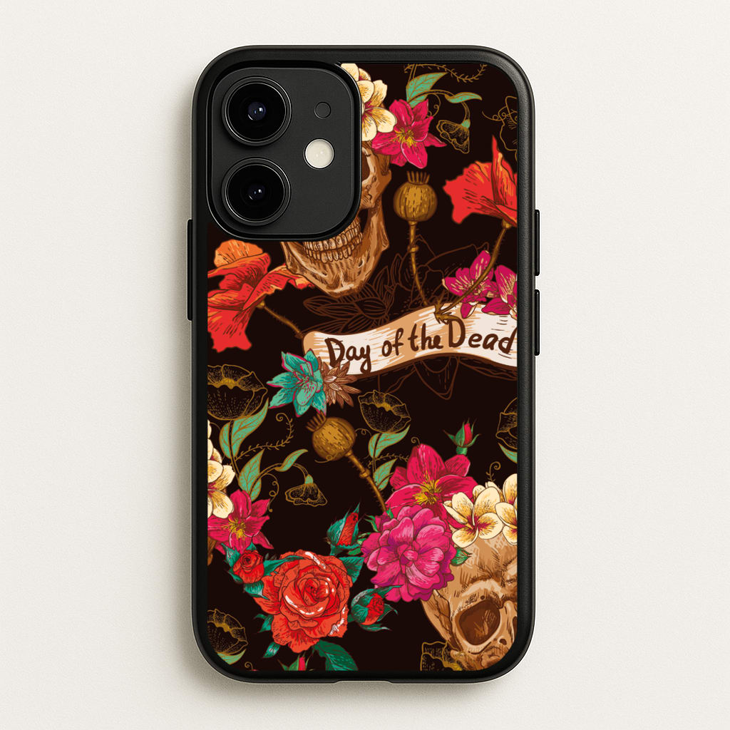 Day Of The Dead - Halloween - Halloween Phone Case for iPhone 12 / 12 Pro