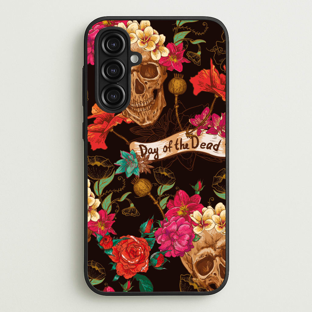 Day Of The Dead - Halloween - Halloween Phone Case for Galaxy A16