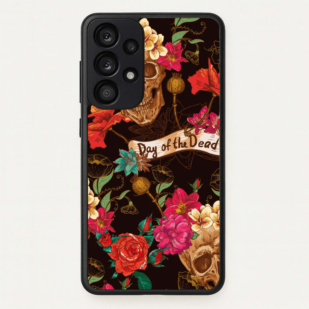 Day Of The Dead - Halloween - Halloween Phone Case for Galaxy A53