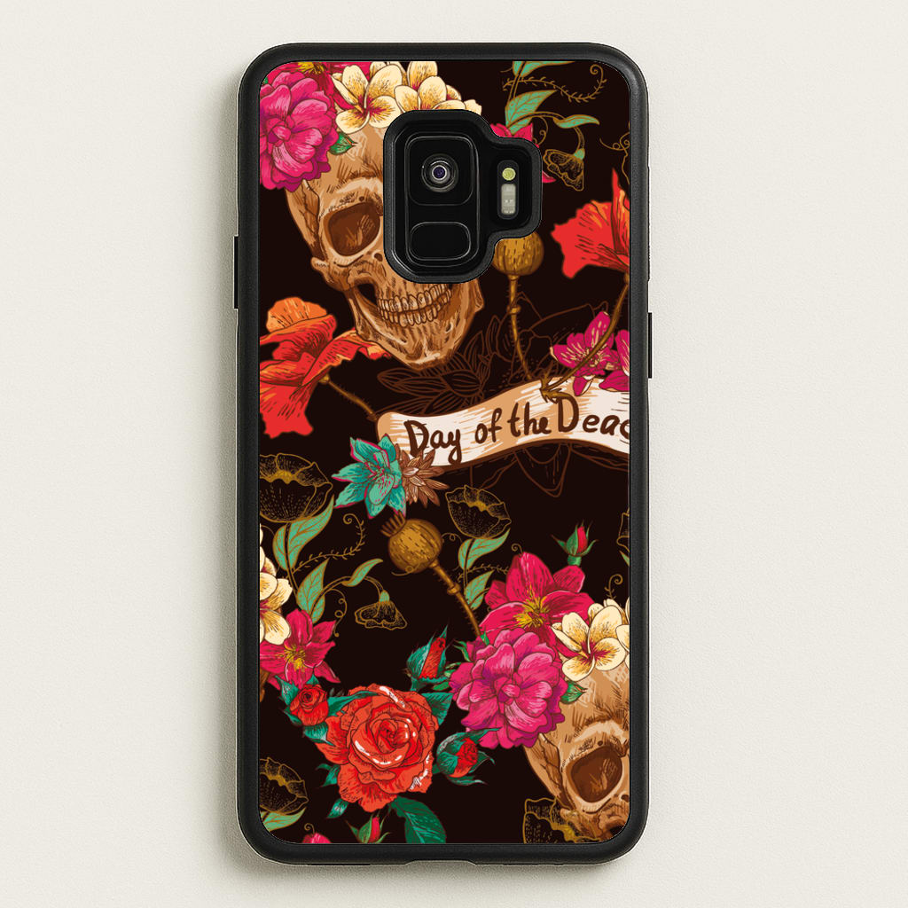 Day Of The Dead - Halloween - Halloween Phone Case for Galaxy S9