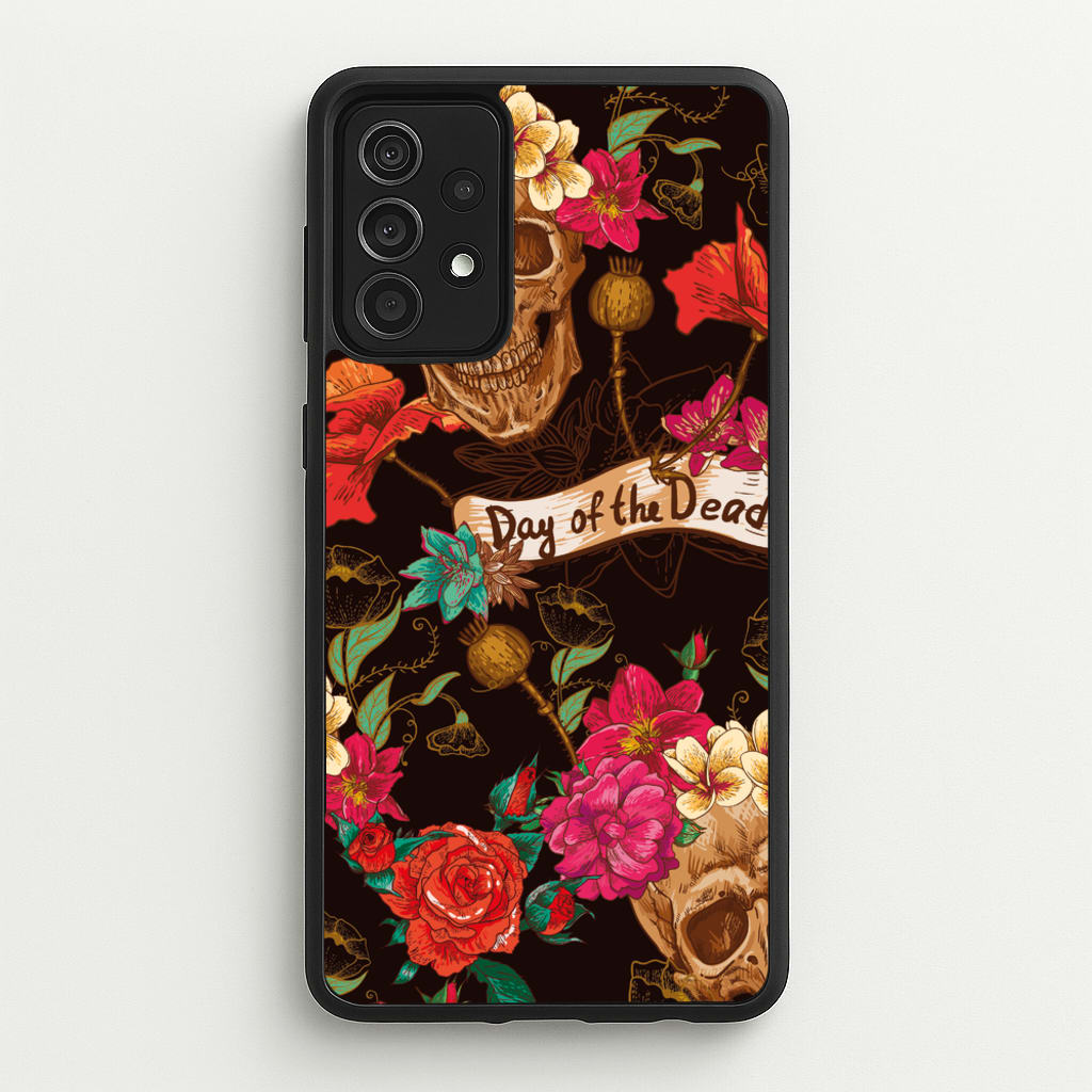 Day Of The Dead - Halloween - Halloween Phone Case for Galaxy A52 / A52s