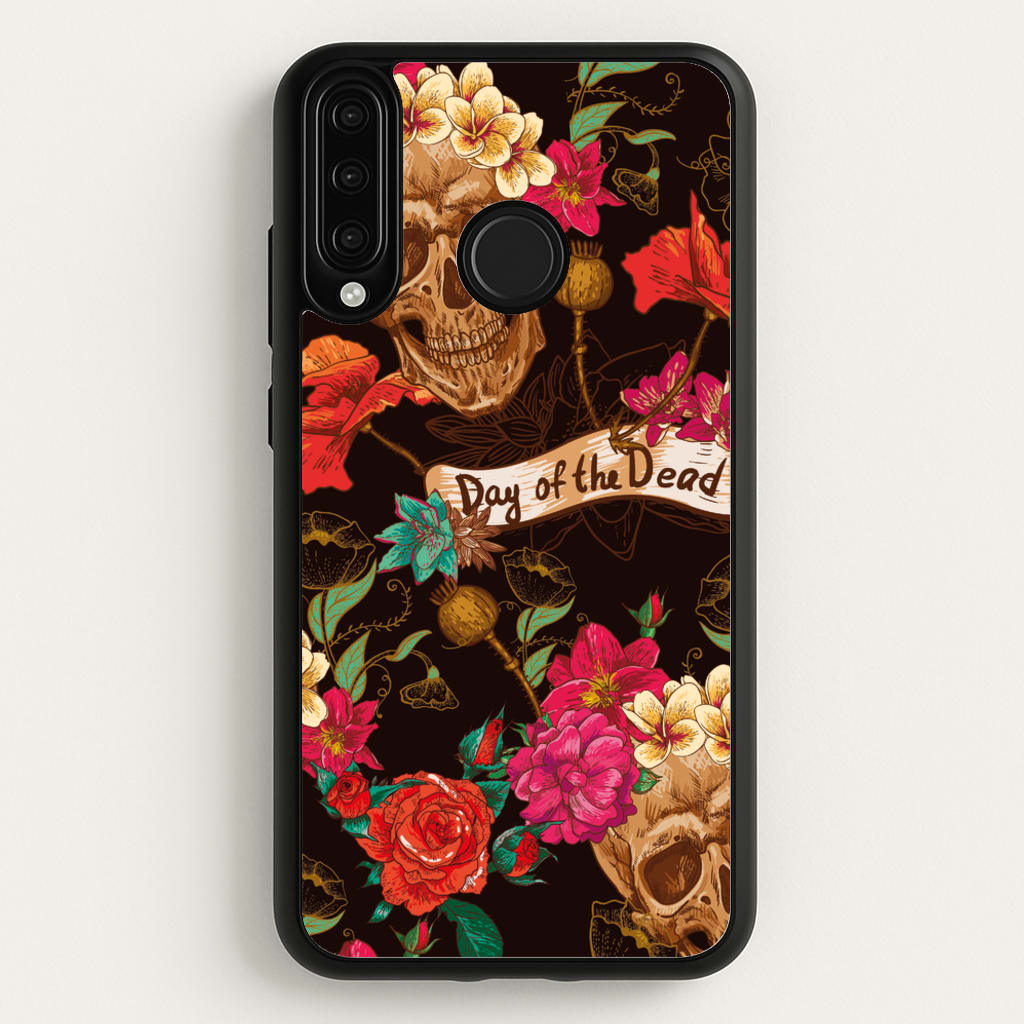 Day Of The Dead - Halloween - Halloween Phone Case for Huawei P30 Lite