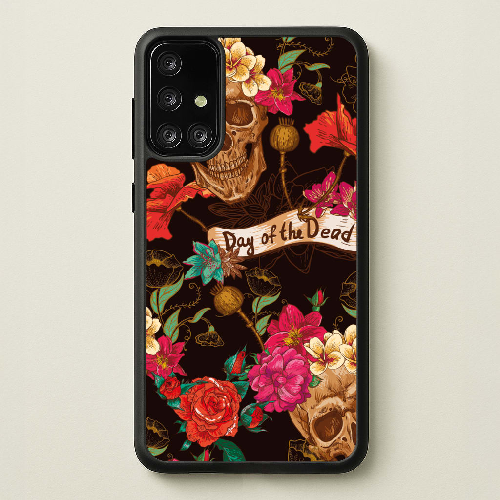 Day Of The Dead - Halloween - Halloween Phone Case for Galaxy A71