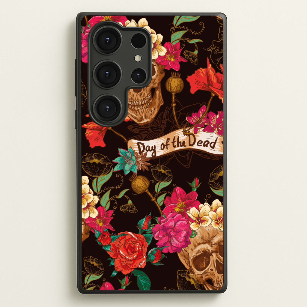 Day Of The Dead - Halloween - Halloween Phone Case for Galaxy S25 Ultra