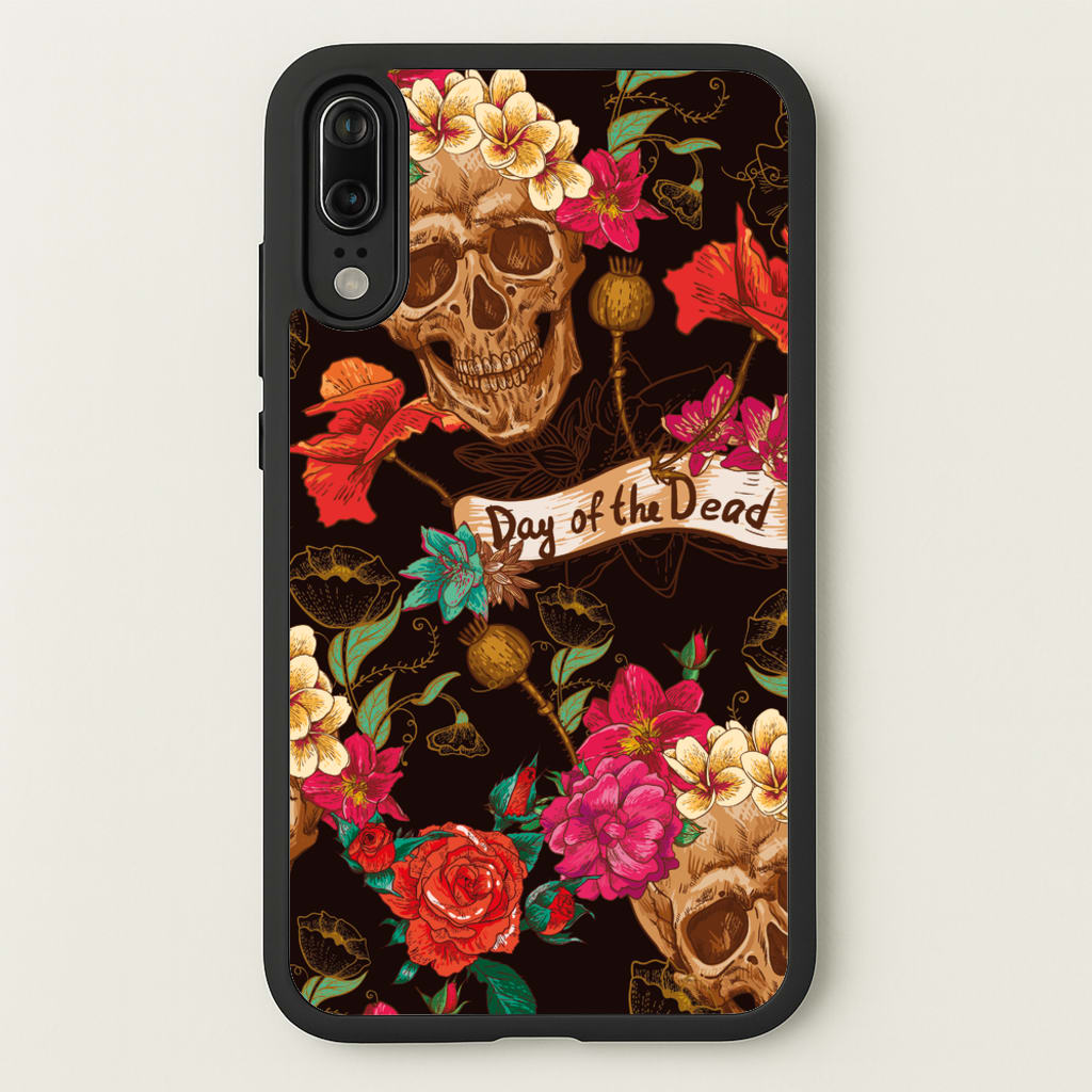 Day Of The Dead - Halloween - Halloween Phone Case for Huawei P20