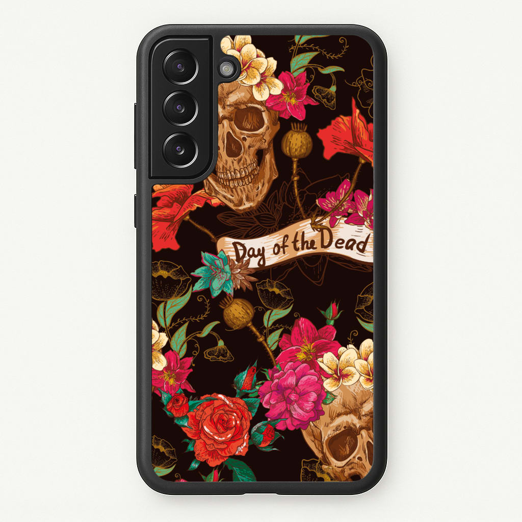 Day Of The Dead - Halloween - Halloween Phone Case for Galaxy S22 Plus