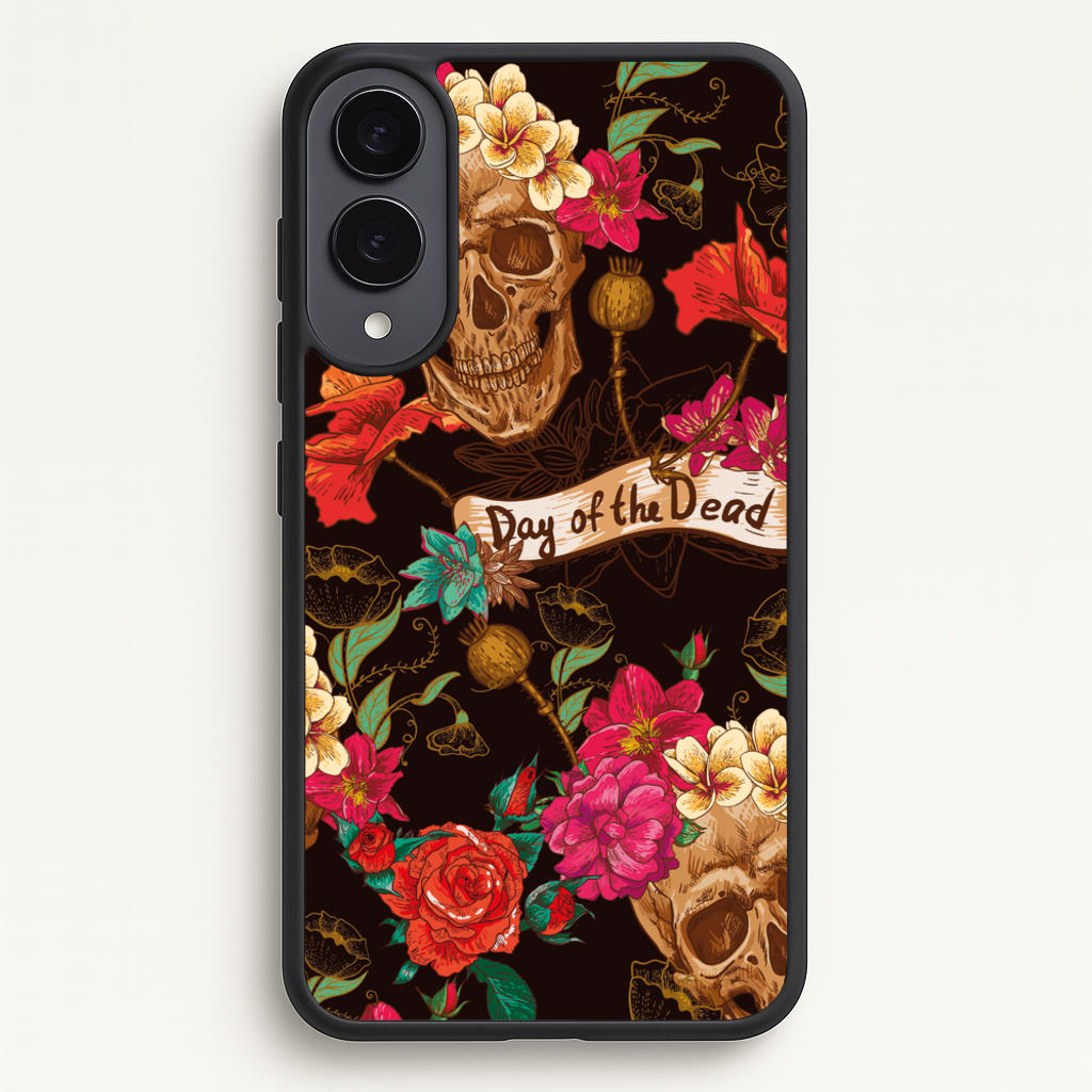 Day Of The Dead - Halloween - Halloween Phone Case for Galaxy S25 Edge
