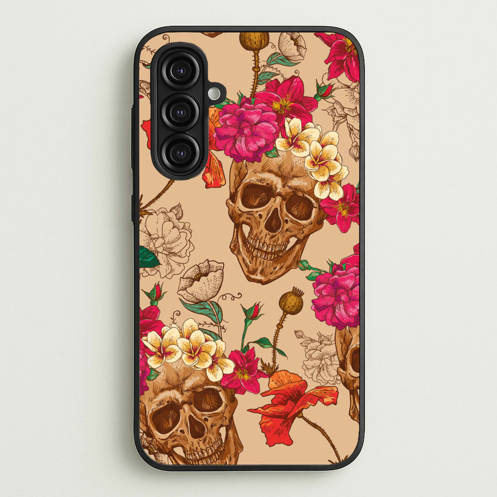 Calavera - Halloween - Halloween Phone Case for Galaxy A16