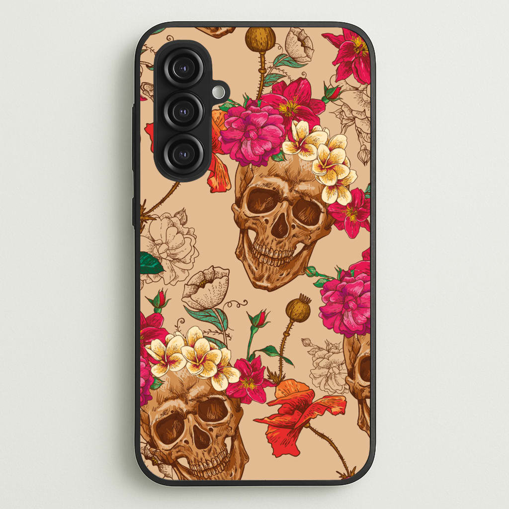 Calavera - Halloween - Halloween Phone Case for Galaxy S23FE