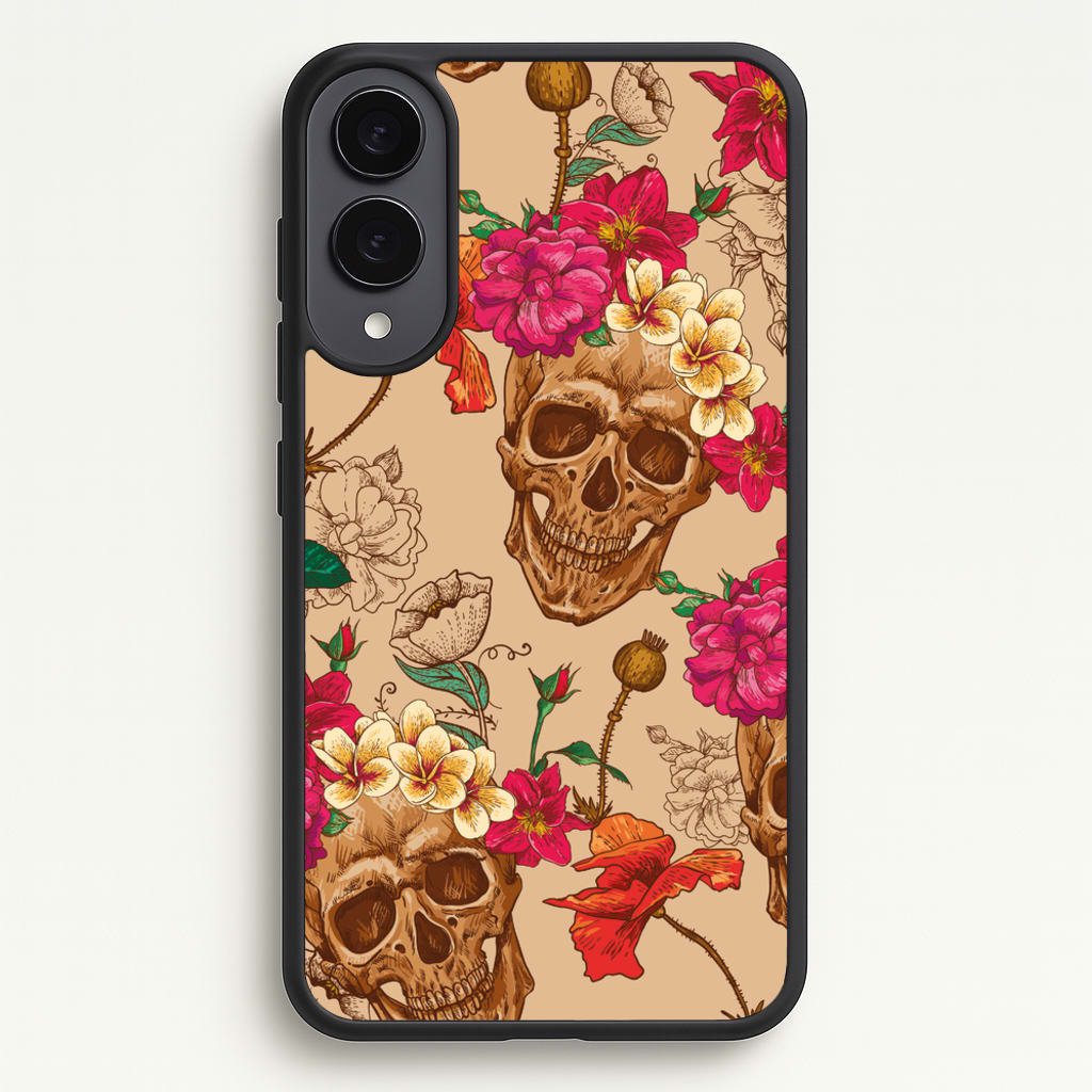 Calavera - Halloween - Halloween Phone Case for Galaxy S25 Edge