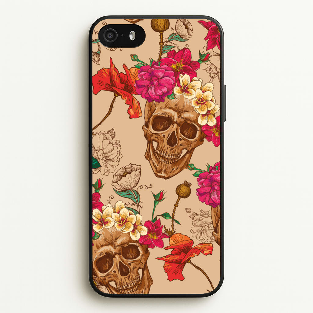 Calavera - Halloween - Halloween Phone Case for iPhone 5 / 5s / SE 2016