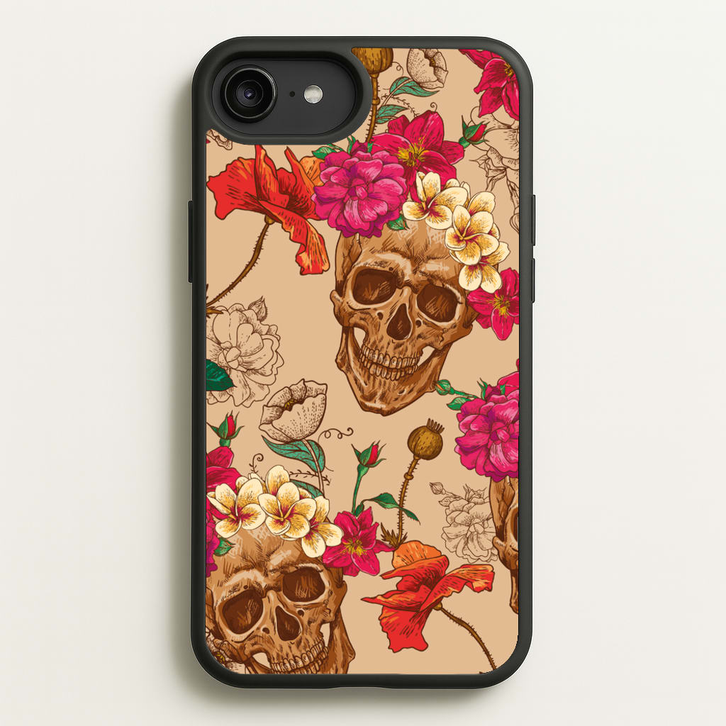 Calavera - Halloween - Halloween Phone Case for iPhone 6 Plus / 7 Plus / 8 Plus
