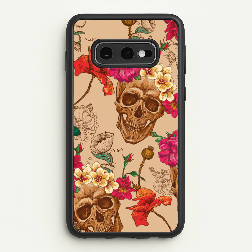 Calavera - Halloween - Halloween Phone Case for Galaxy S10e