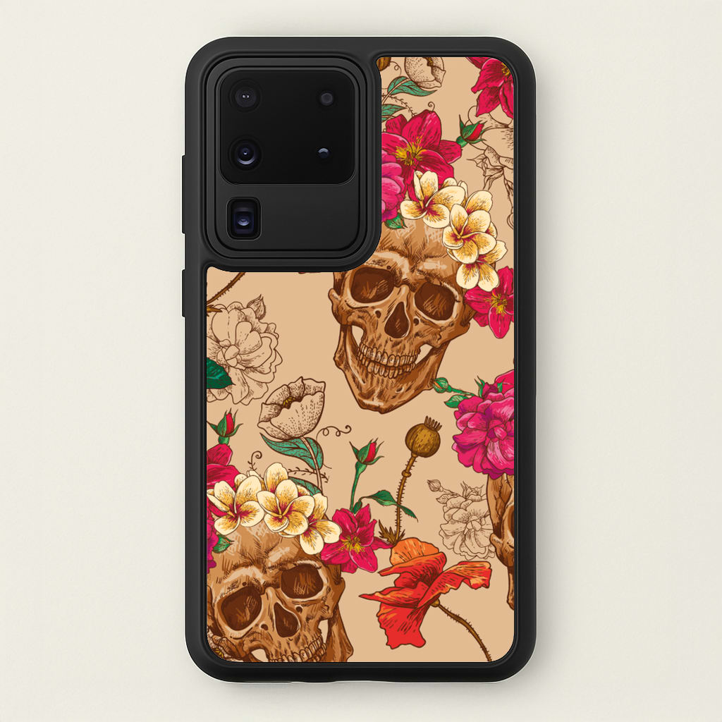 Calavera - Halloween - Halloween Phone Case for Galaxy S20 Ultra