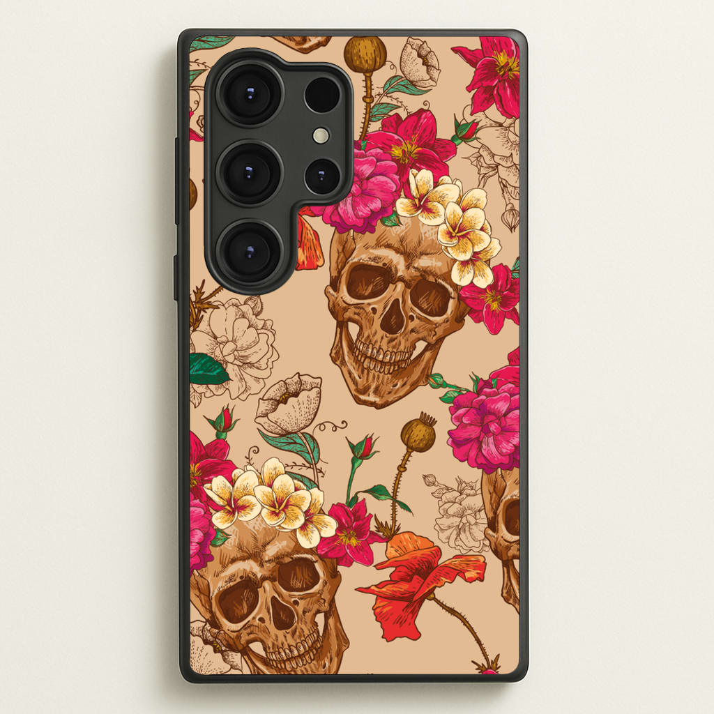 Calavera - Halloween - Halloween Phone Case for Galaxy S25 Ultra