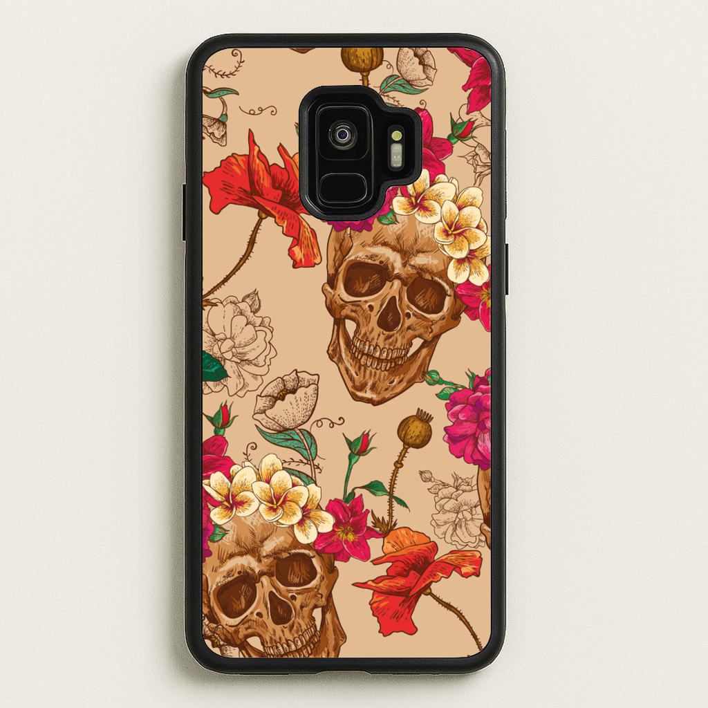 Calavera - Halloween - Halloween Phone Case for Galaxy S9