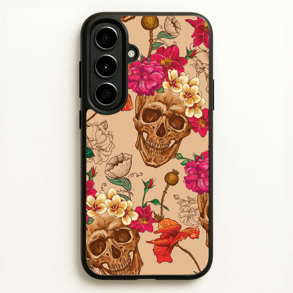 Calavera - Halloween - Halloween Phone Case for Galaxy A56