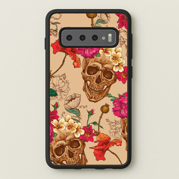 Calavera - Halloween - Halloween Phone Case for Galaxy S10