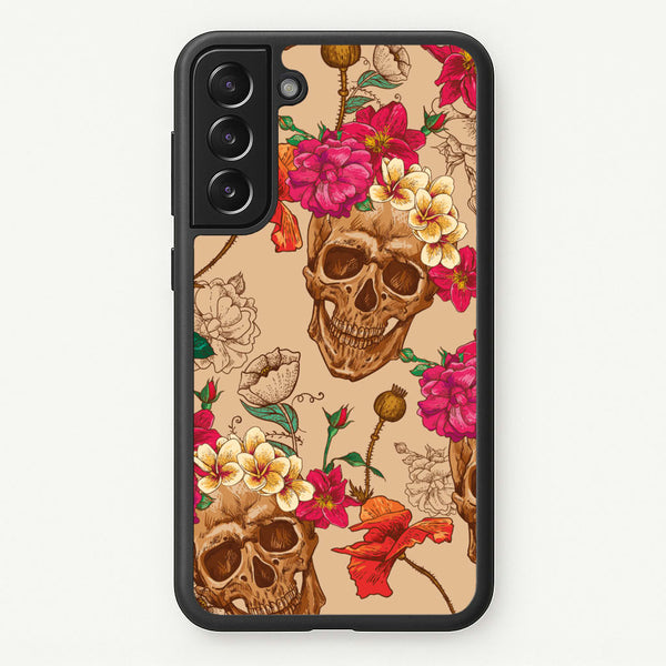 Calavera - Halloween - Halloween Phone Case for Galaxy S21FE