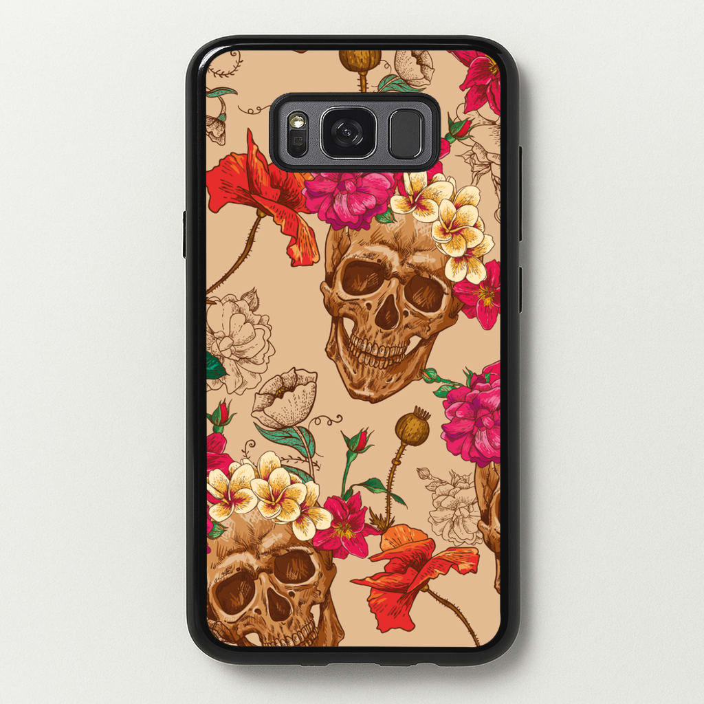 Calavera - Halloween - Halloween Phone Case for Galaxy S8