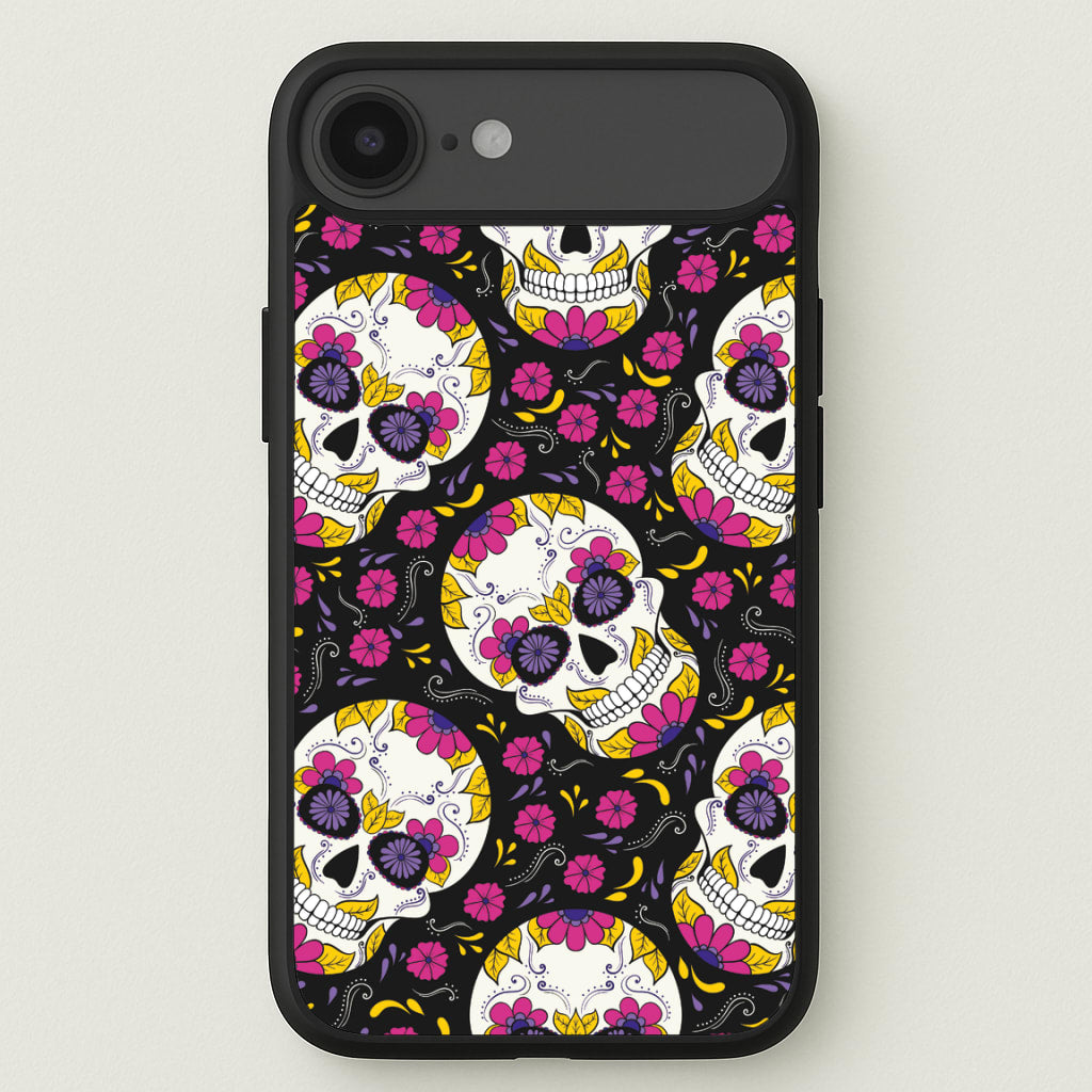 Calavera Pattern - Halloween Phone Case for iPhone 17 Air